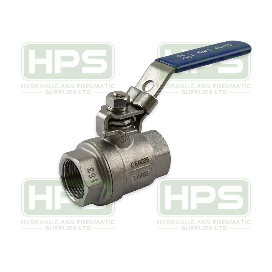 Corrosion-resistant stainless steel ball valve for high-pressure and industrial use