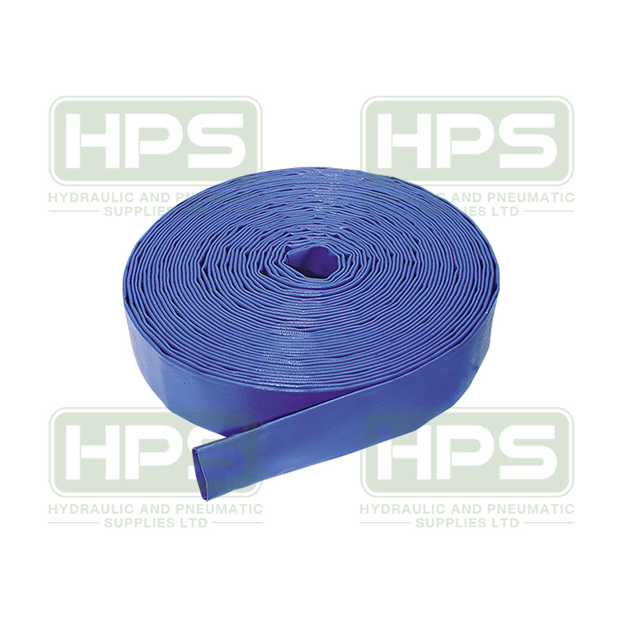 1&quot; ID BLUE LAYFLAT HOSE 10M COIL
