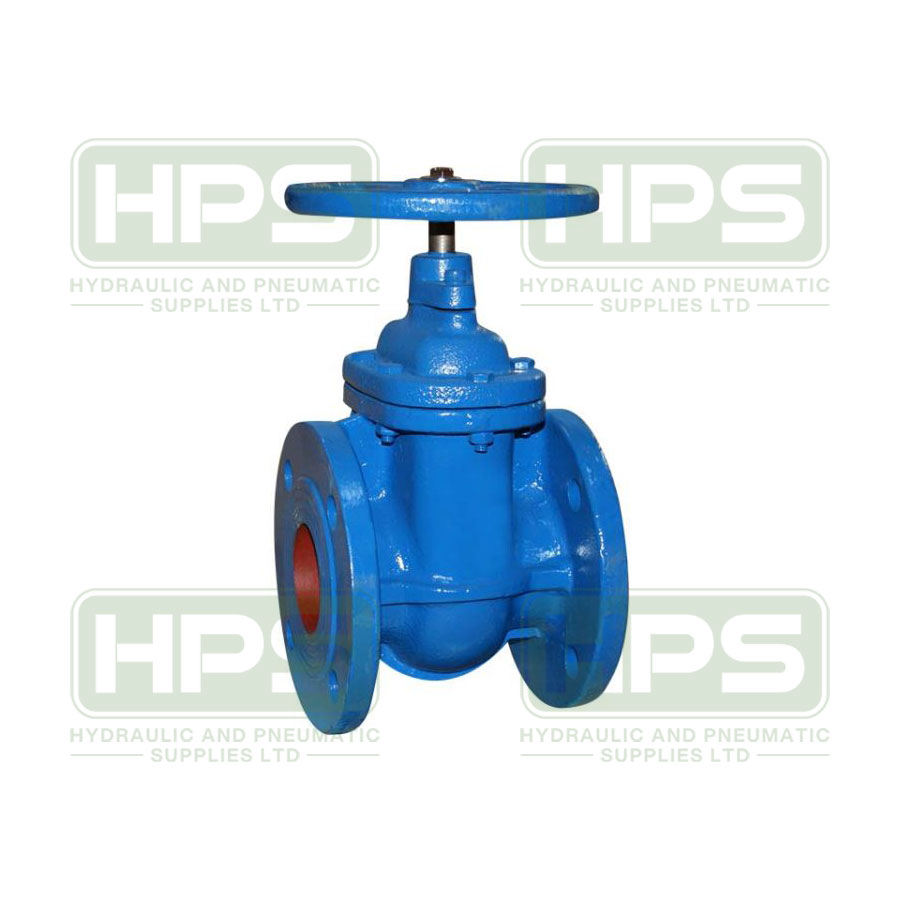 PN16 cast iron gate valve for high-pressure fluid control in industrial systems