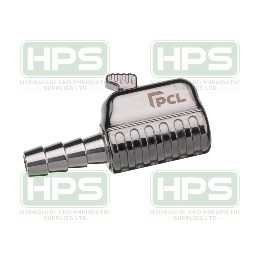 Tyre Valve Connector, Straight, Swivel, 1/4 i/d Hose Tailpiece, Open End