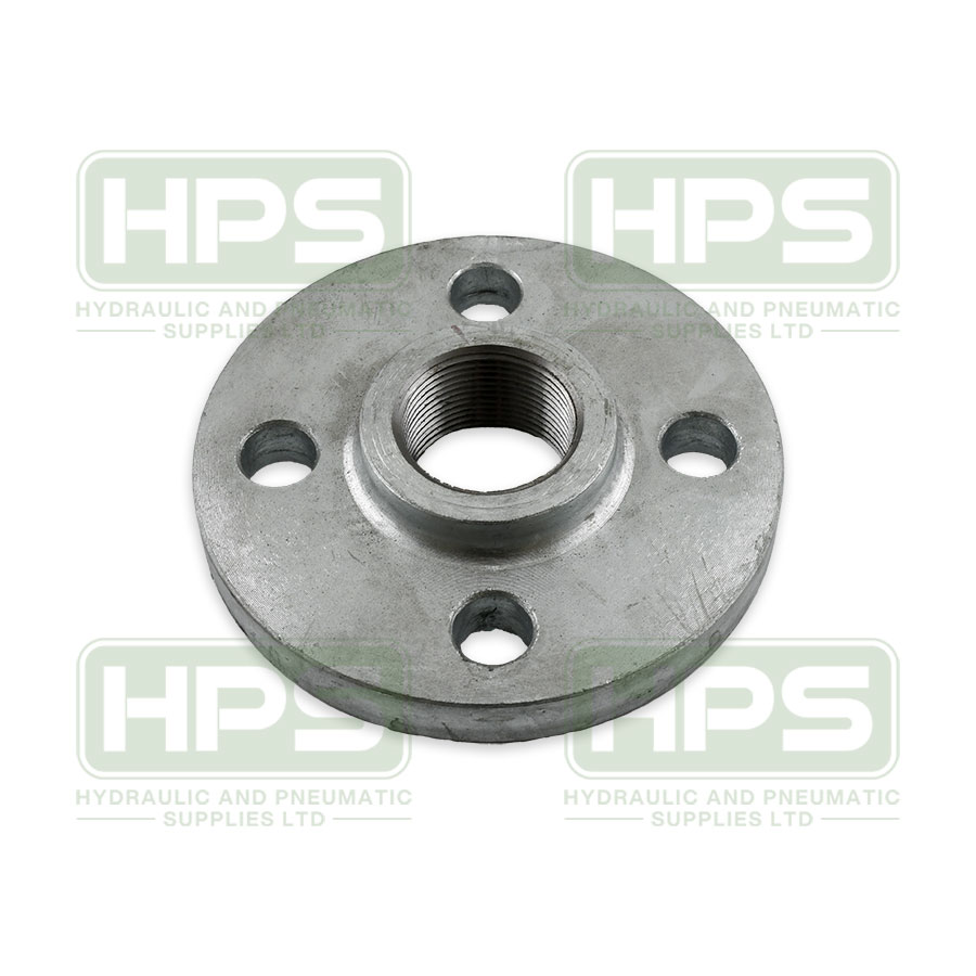 2&quot; PN16 Screwed Galv Flange